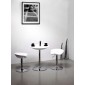 Scaun de bar / dining Oval Alb